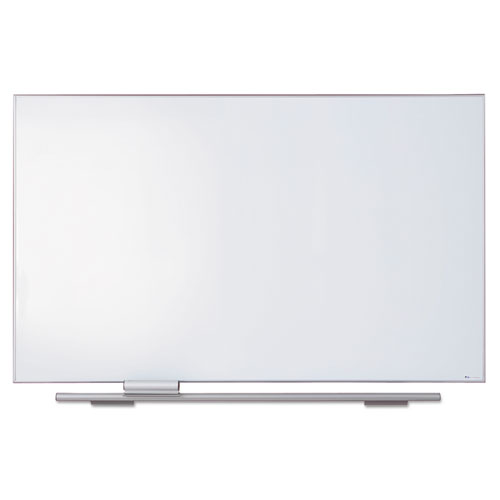 Polarity Magnetic Porcelain Dry Erase White Board, 72 x 44, White Surface, Silver Aluminum Frame
