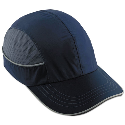 Skullerz 8950 Bump Cap Hat, Long Brim, Navy, Ships in 1-3 Business Days