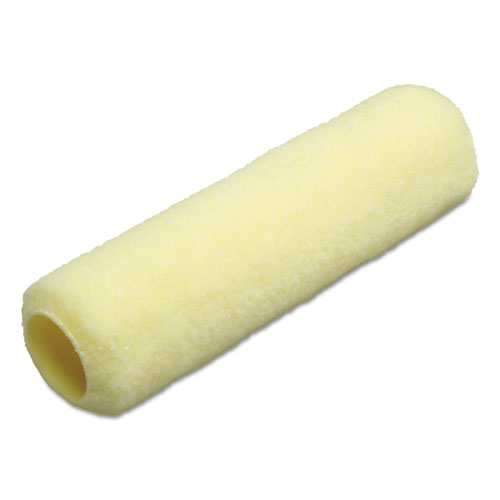 8020015964242 SKILCRAFT Knit Paint Roller Cover, 9", 0.38" Nap, Yellow