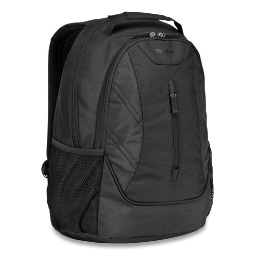 Ascend Backpack, Fits Devices Up to 16", Polyester, 12.5 x 7 x 18.6, Black