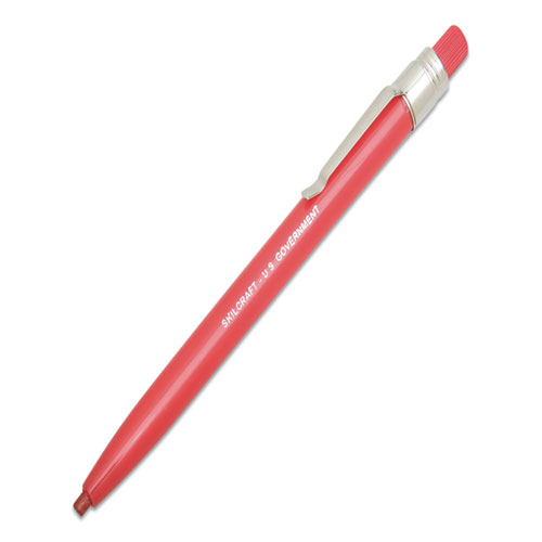 7520002236675 SKILCRAFT China Marker Wax Pencil, Red, Dozen