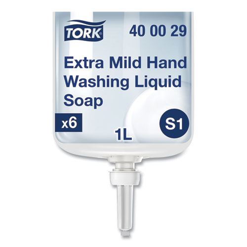 Premium Extra Mild Soap, Unscented, 1 L Refill, 6/Carton