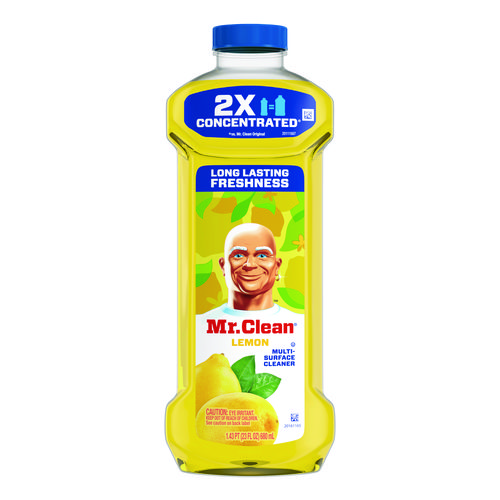 Multipurpose Cleaning Solution, Lemon, 23 oz Bottle, 9/Carton